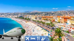 4-dňový letecký zájazd do Nice