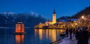 Advent v Hallstatte a Wolfgangsee