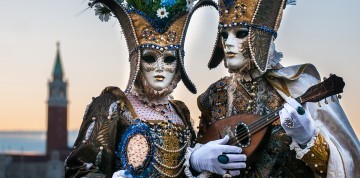 Slávny benátsky karneval počas 3-dňového zájazdu