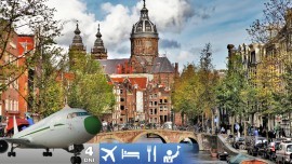 4-dňový letecký zájazd do Amsterdamu