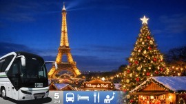 5-dňový adventný zájazd do Paríža