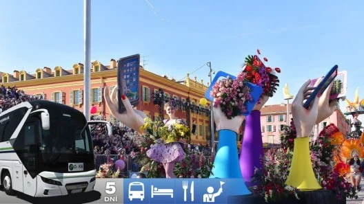 Karneval v Nice plný farieb