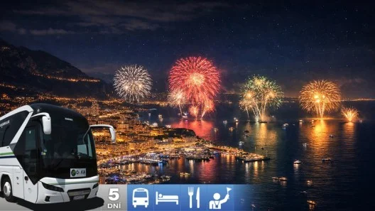 Silvester v luxusnom srdci Monaka