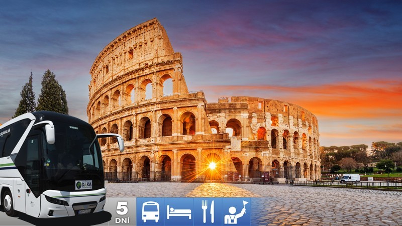 5-dňový zájazd do Ríma a Vatikánu