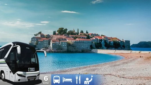 Autobusový zájazd do Čiernej hory