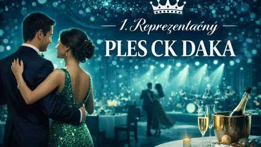 1. reprezentačný ples CK DAKA - jedinečná noc plná elegancie a zážitkov s ubytovaním