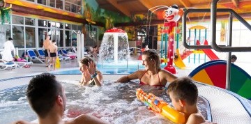Aquapark a kúpele Aquarius v Nyiregyháza