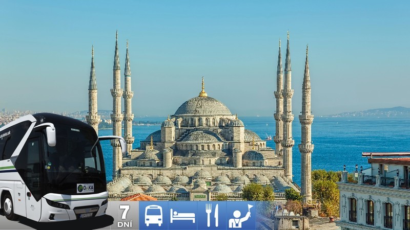 7-dňový autobusový zajazd do Istanbulu