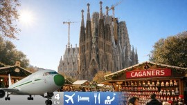 Adventný letecký zájazd do Barcelony