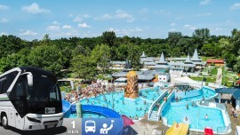 Aquapark a kúpele Aquarius v Nyiregyháza