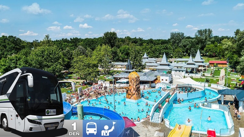 Aquapark a kúpele Aquarius v Nyiregyháza