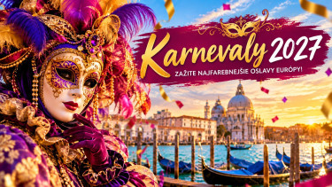 Karnevaly 2027 už od 54 €! Zažite najfarebnejšie oslavy Európy