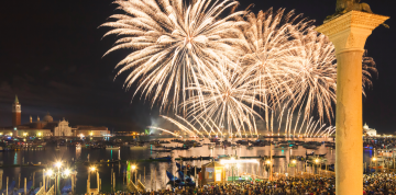 Jedinečný Silvester v Benátkach