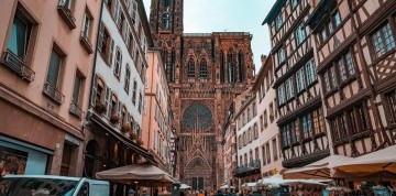 Na hranici kultúr - Alsasko a Bazilej letecky