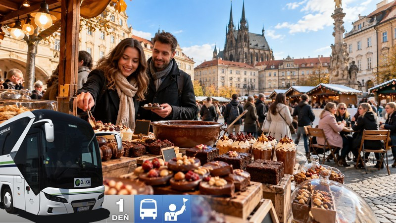 Čokoládový festival v Brne s prehliadkou mesta