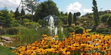 Sokoliarska show na zámku Rosenburg a Kittenbergské záhrady