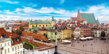 Letecký zájazd do Varšavy
