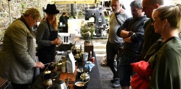 Festival kávy na hrade Helfštýn a mesto klobúkov 