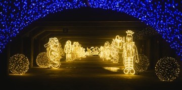 Advent v Ostrihome a Svetelná pevnosť Komárno