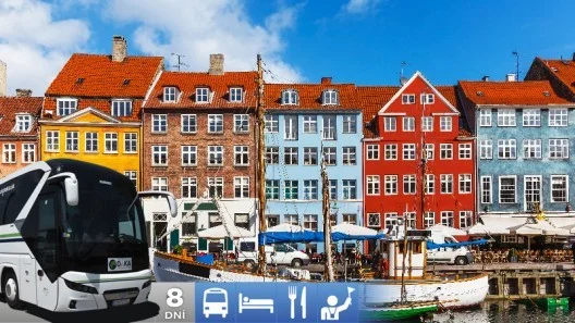 Exkluzívny autobusový zájazd Dánsko – Nórsko – Švédsko