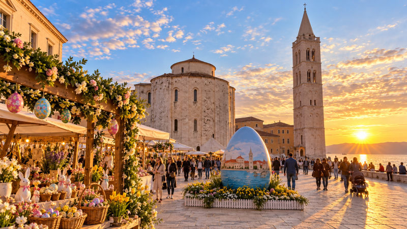 Veľká noc v Chorvátsku – Zadar a čarovné Plitvické jazerá