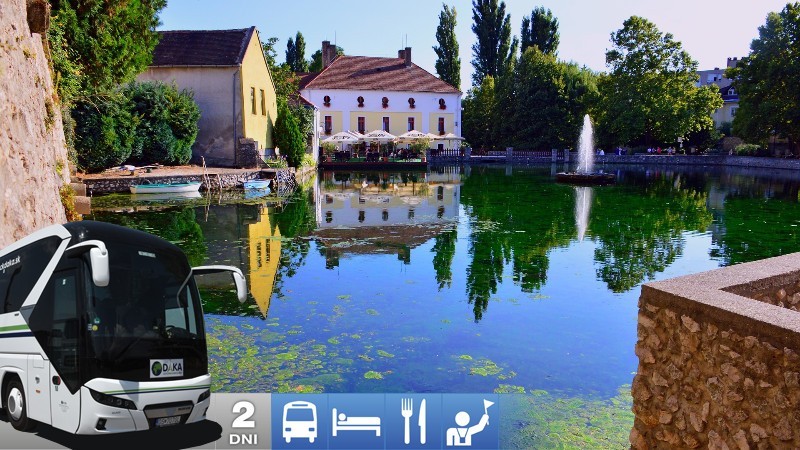 Kúpanie na Balatone, levanduľa a víno