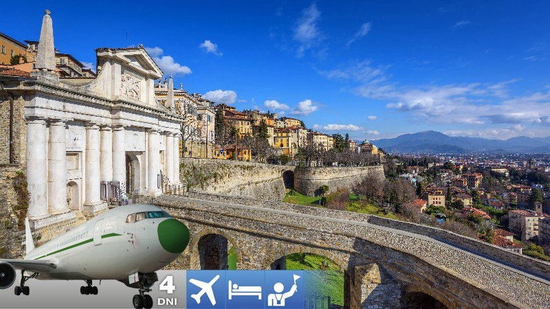 Letecký zájazd do Bergama