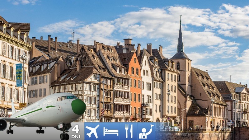 Na hranici kultúr - Alsasko a Bazilej letecky