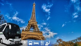 Paríž komfortne - bez nočných jázd