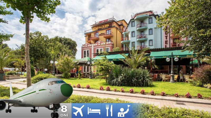 Pomorie - St. George Hotel & Medical Spa 4* s raňajkami a s letenkou