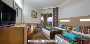 Konakli (Alanya) - Saphir Hotel aj s letenkou a Ultra all inclusive