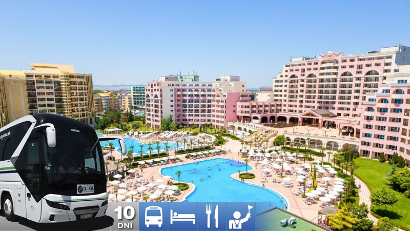 Slnečné pobrežie - hotel DIT Majestic Beach Resort 4* s Ultra All Inclusive a s dopravou