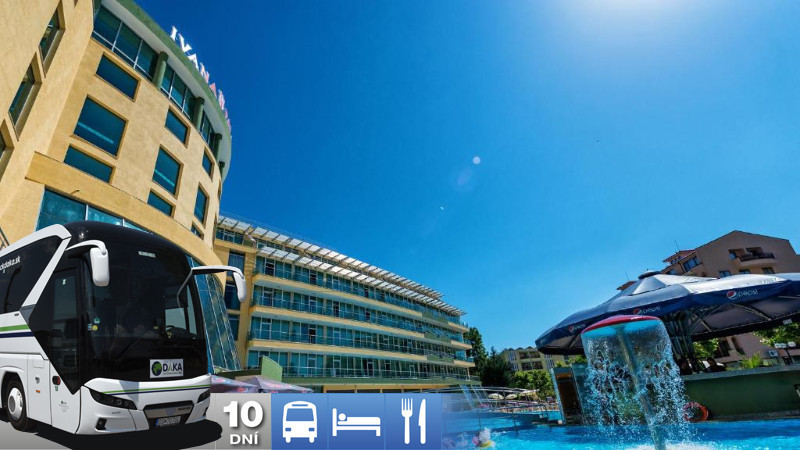 Slnečné pobrežie - hotel Ivana Palace 4* s raňajkami a s dopravou
