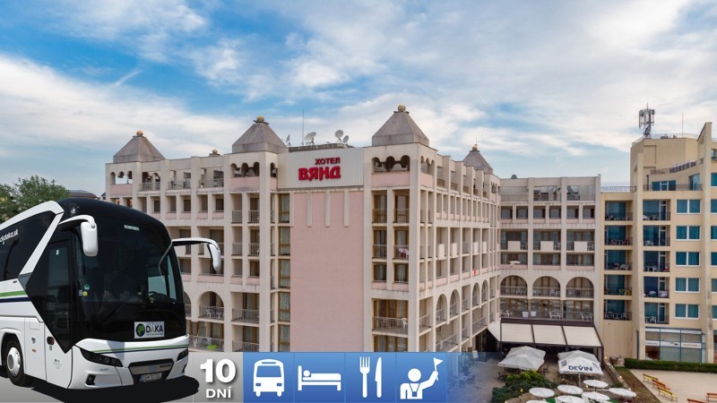 Slnečné pobrežie - Hotel Viand 4* All-Inclusive s dopravou