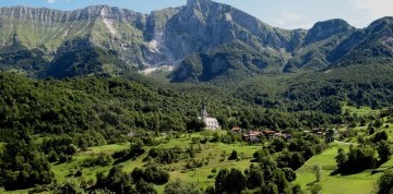 Soča a krásy Júlskych Álp