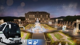 Svetelná záhrada v Schönbrunne