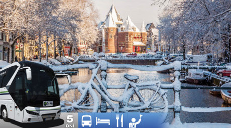 Silvester v pulzujúcom srdci Amsterdamu