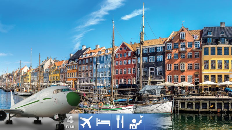 Letecký zájazd do Dánska a Švédska