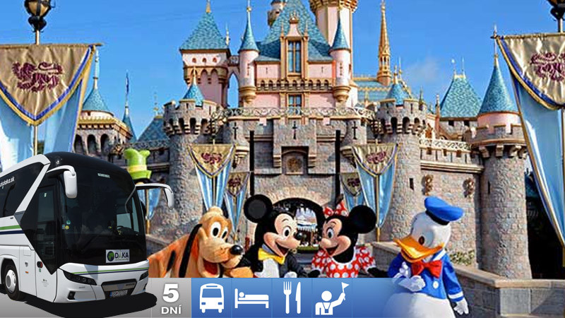 5-dňový zájazd do Disneylandu v Paríži