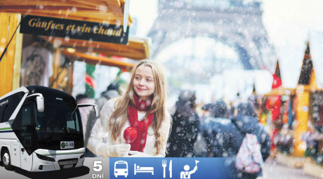5-dňový silvestrovský zájazd do Paríža