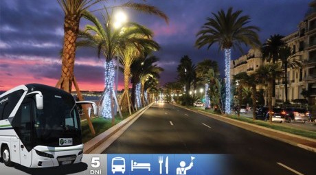 5-dňový silvestrovský zájazd do Monaka