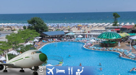 Slnečné pobrežie - Slavyanski Hotel 3* Polpenzia s letenkou