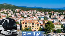Týždeň na Krku s dopravou a polpenziou - hotel Selce 3*
