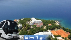 Týždeň na Krku s dopravou a polpenziou - hotel Adriatic 2*